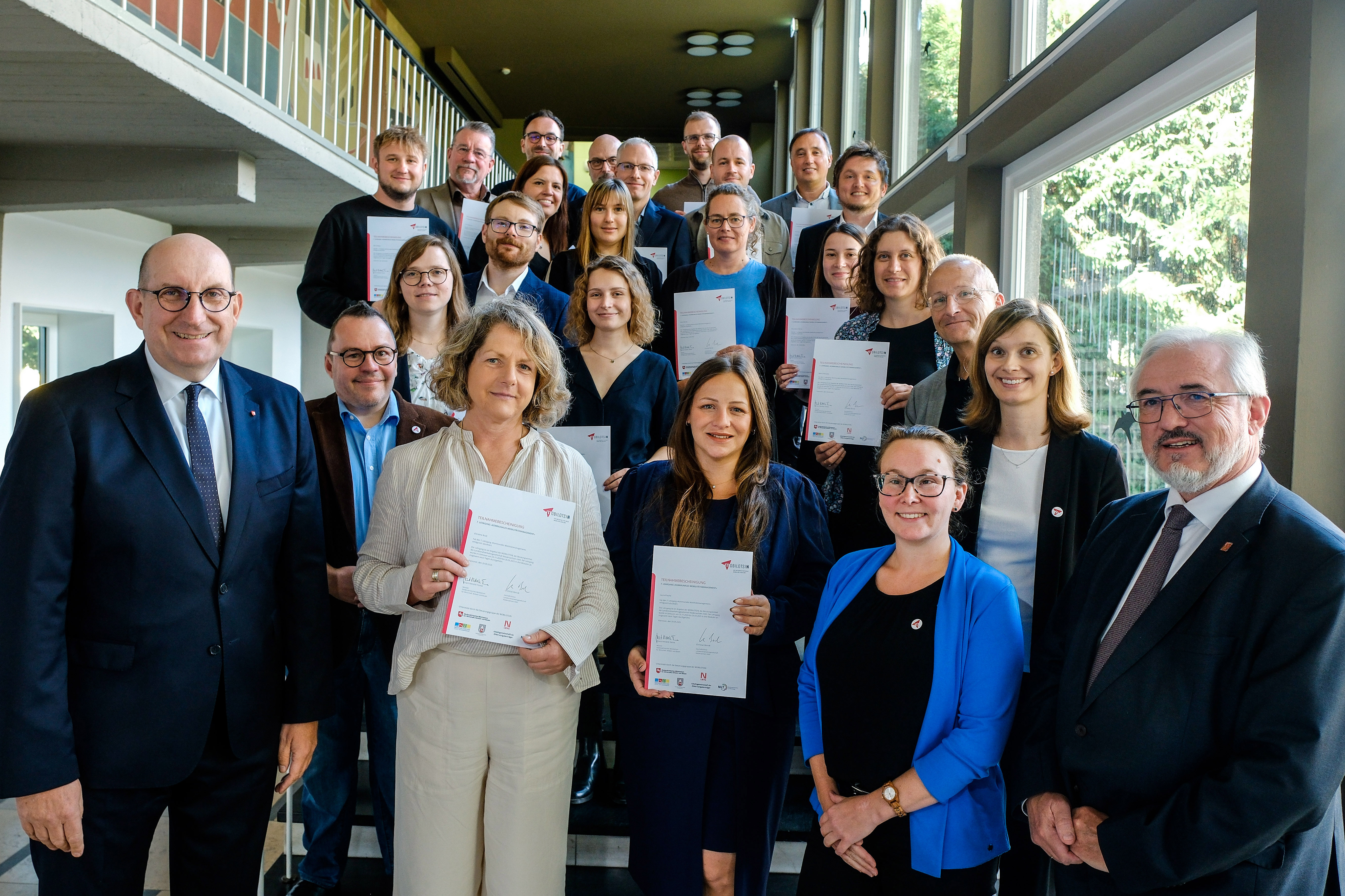 Besucher:innen bei dem Lehrgang für Kommunales Mobilitätsmanagement